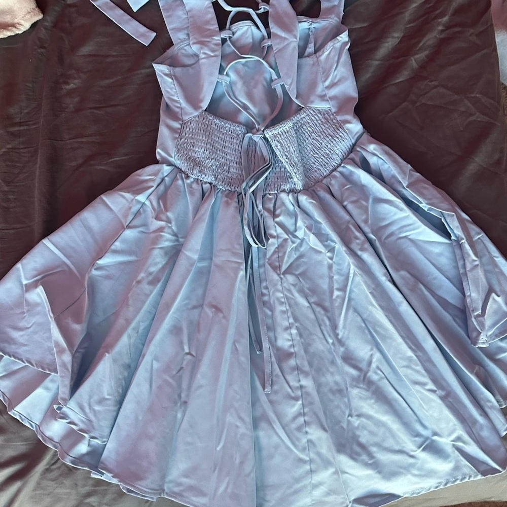 Dreamy light Blue Dress - Picture 3 of 4